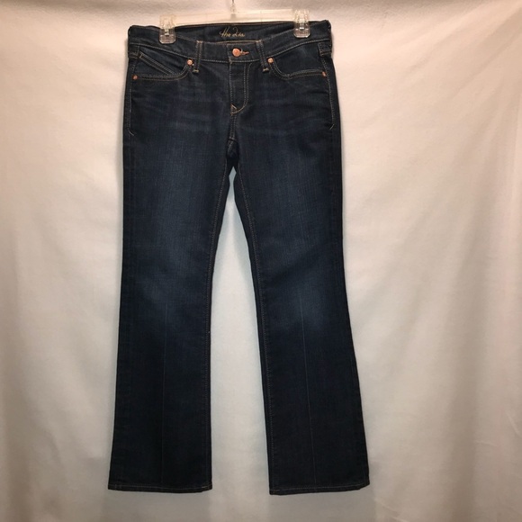 Old Navy Denim - Old Navy Size 4 Short Boot Cut Low Rise Blue Jeans